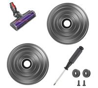 Accessoires de Roue à Billes en V pour Dyson V6 V7 V8 V10 V12 DC58 DC59 DC62 DC74 Aspirateur Sans Fil 35W 50W Remplacement Roue à Billes Pièces de Rechange 968266-02 949852-05 avec Vis Tournevis