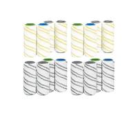 Accessoires De Rouleaux En Microfibre, Compatibles For Karcher, FC7 FC5 FC3 2.055-006.0 For Le Nettoyage Des Sols Durs Rouleaux De Remplacement Smart Home.(16pcsA)