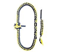 Accessoires de ruban Lei - Décoration de remise de diplôme - Double tissage - Design élégant - Ruban tendance avec matériau robuste - Essentiels de fête - Bandes de remise de diplôme pour événements
