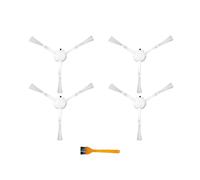 Accessoires de sac à poussière de brosse latérale/principale de tissu de vadrouille de filtre HEPA, compatibles avec les pièces de rechange d'aspirateur Dreame Bot D10 Plus RLS3D (Color : 4 Side Brus