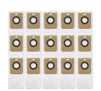Accessoires de sac à poussière, for XiaoMi for Dreame Bot Z10 Pro Bot L10 Plus Robot aspirateur jetable boîte à poussière pièces de rechange remplacer (Color : 15pcs)