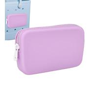 Accessoires de sac de plage - Cellule en silicone, sac de support de téléphone avec fermeture éclair, pièce amovible, accessoire de portefeuille | Organisateur de sac de transport étanche pratique