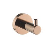 Accessoires de Salle de Bain en Or Rose Brillant, Porte-Serviettes en Acier Inoxydable 304, Porte-Rouleau de Papier Toilette, Porte-mouchoirs, Double Tasse, Crochets pour Barre à Serviettes,