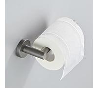 Accessoires de Salle de Bain Gris Ensemble Porte-brossage en Laiton WC Roll Paper Paper Shelf Rail Douche de Douche Mural Crochet Coie-sèche-Cheveux, Barre de Serviette Unique LWX