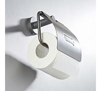 Accessoires de Salle de Bain Gris Ensemble Porte-brossage en Laiton WC Roll Paper Paper Shelf Rail Douche de Douche Mural Crochet Coie-sèche-Cheveux, Barre de Serviette Unique LWX