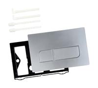 Accessoires de salle de bain - Planche de rinçage pour réservoirs d'eau dissimulés - Double plaque UP300 UP320 - Panneau de presse encastré