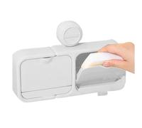 Accessoires de salle de bain - Porte-savon à ventouse - Support de savon pour la maison, la salle de bain, la cuisine, la buanderie, l'évier, la brosse à dents