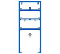 Accessoires de salle de bain vidaXL Bleu Acier 50 x 17,5 x 139 cm