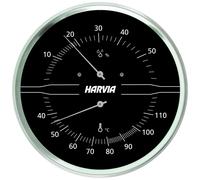 Accessoires de sauna Harvia Thermo-Hygromètre A-210-THS, noir