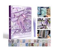 Accessoires de scrapbooking 30 feuilles Livre d'autocollants japonais pour bullet journal