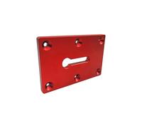 Accessoires de serrage for établi en alliage d'aluminium, plaque d'insertion for, outil travail du bois Usage domestique(Rot)