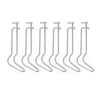 Accessoires de Serre, 30 Pièces Clips de Jardin Clips d'Ombrage Accessoires de Serre, Clips de Panneau de Serre pour Accessoires de Serre de Maison en Verre de Jardin (Φ11mm