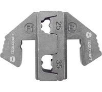 Accessoires de sertissage TOOLCRAFT PLE-0F1 pour embouts de câble Ouverture de serrage: 25 à 35 mm² adapté pour marque (pinces)