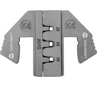 Accessoires de sertissage TOOLCRAFT PLE-0K4 Conçu pour connecteur mâle: DEUTSCH Plage de serrage AWG: 16 à 20 AWG adapté pour