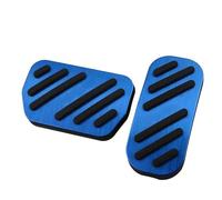 Accessoires De Style Intérieur En Alliage D'aluminium Pour Pédales, Disponibles En 4 Couleurs Pour C-HR 2016-2021 pièces de l'ensemble(Blu)