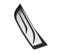 Accessoires De Style Intérieur Pour Repose-pieds De Voiture En Acier Inoxydable Conduite À Droite Pour Série 1 3 4 F20 F30 pièces de l'ensemble(1PC REST)