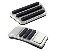 Accessoires De Style Pour Pédales D'essence Frein Et Carburant Garnitures Repose-pieds Pour Ford Pour Mustang 2015-2017 Plaquette de pédale de frein