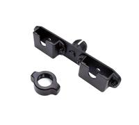 Accessoires de Support de Voiture for Talkie-walkie 3 en 1, Support de Talkie-walkie et Haut-Parleur de Microphone PTT Manuel, Accessoires à Support Unique(A-5)