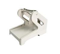 Accessoires de support d'imprimante d'étiquettes de 4 pouces, support Durable externe universel, Compatible for la Machine d'expédition PM-241 PM-246S D520S 100mm(White)