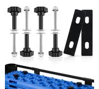 Accessoires de support pour plaques de sable - Support de montage tout-terrain - Aide au démarrage pour camping-car X-BULL, Fieryred et Bunker Industry (noir)