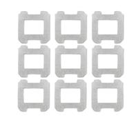 Accessoires De Tampon De Vadrouille 9 Pièces, Compatibles For Ecovacs, Compatibles For Winbot, W1/W1 Pro Aspirateur De Fenêtre Robot Chiffon De Vadrouille Lavable Et Réutilisable
