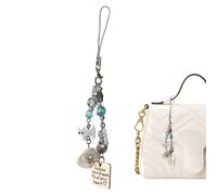 Accessoires de téléphone Breloque | Charme porte-clés pour téléphone portable - Cordon décoratif pour chat fait à la main pour appareil photo, portefeuille, amis, famille, collègues