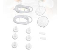 Accessoires de Tire-lait avec 6 Valves à Bec de Canard, 2 Protections Anti-refoulement, 2 Tubes en Silicone pour Synergy Gold, Compatibles avec S2, S1, 9 Plus et M1, Lavables