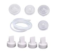 Accessoires de tire-lait de remplacement, tube à membrane et protection anti-reflux, vannes à bec de canard pour S1 9, Installation facile