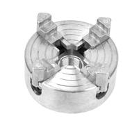 Accessoires de tour, Roulements De Tour En Alliage Zinc, Mandrin À 4 Mâchoires, Bielle, Auto-centrage, Tournage Du Bois Non Auto-centrant Pour Mini D'établi,Pièces de tour à métaux