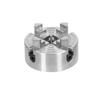 Accessoires de tour, Roulements De Tour, Mandrin À 3 Mâchoires, 4, Boulon Montage Centrage Automatique Manuel Pour Meulage, Fraisage, Machine-outil Tournage,Pièces de tour à métaux(4 jaws)