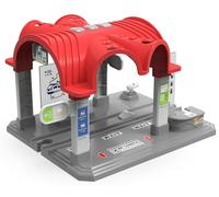 Accessoires de train modernes pour enfants, tunnel de train pour système ferroviaire en bois, ensemble de trains jouets multifonctions pour voitures motorisées compatible avec Thomas & Friends, Brio