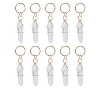 Accessoires de tresse anneaux de cheveux Dreadlock bijoux embouts d'enroulement pendentifs de cheveux pour femmes jeunes filles alliage de haute qualité matériau ABS 10 pièces (XK-2)