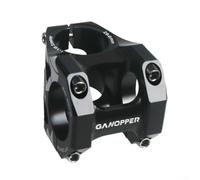 Accessoires de vélo de montagne creux à tige courte en alliage d'aluminium pour vélos de route et hors route (noir)