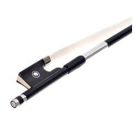 Accessoires De Violon De Archet De Violon 4/4 3/4 1/2 1/4 1/8 Archet En Fibre De Carbone Noir Solide Archets De Violon En Fibre De Carbone Ebony Fogs(1/8 SIZE)
