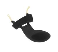 accessoires de violon menton, Mentonnière rembourrée for violon, épaulière multicolore, plusieurs tailles(Black 1-2 1-4)