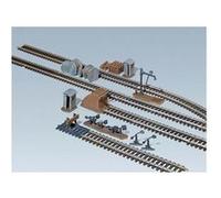 Faller Accessoires ferroviaires 120141 – HO 1/87 – Kit pour zone de gare