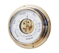 Accessoires de voile Baromètres en laiton 180 mm de diamètre pour bateau, yacht, stations météo marines, horloge assortie