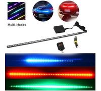 Accessoires de voiture 22"" 7-couleur DC 12V 48 LED RGB Scanner Voiture Flash SUV Moto Strobe Knight Rider Kit PVC Flash Light Strip