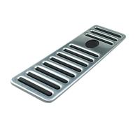 Accessoires de voiture - Accélérateur de frein et d'embrayage - Plaque de protection pour pédale d'embrayage - Pour Quattroporte VI M156 2014 ~ 2023 - Intérieur de voiture (style 2)