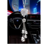 Accessoires de voiture Bling pour femmes et hommes, décorations de voiture mignonnes pour femmes, décoration attrape-soleil en cris