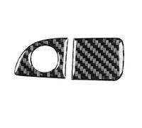 Accessoires De Voiture Boîte Rangement Co-pilote Passager Poignée Maintien Couvercle Décoration Pour Dodge Pour Challenger 2015-2021(Noir)