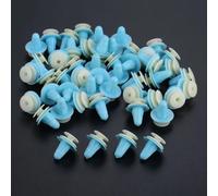 Accessoires de voiture Clips De Fixation Automatiques Universels En Plastique, 50 Pièces, 9.2mm, Intérieur De Porte De Voiture, Mâle Femelle, Clip En Plastique Fixe Assorti Pour H-ONDA Et Pour Toyota