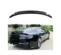 Accessoires de voiture compatibles avec Aston Martin Rapide S 2014 - 2018, aileron de coffre arrière en Fiber de carbone véritable