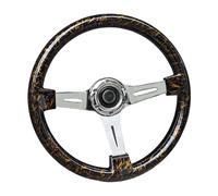 Accessoires de voiture de volant de sport de course de Style de marbre d'abs 350mm 14 pouces(Style C)