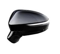 Accessoires de voiture Ensemble de rétroviseur Compatible Pour Toyota Crown 2015-2018 Côté Auto Fold Clignotant Chauffage Rétroviseur Assy(8 pin black Left)
