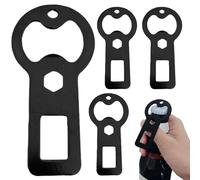 Accessoires De Voiture Multifonctionnels - Ouvre-bouteille Porte-clés, Rallonge En Acier Inoxydable, Langue De Verrouillage Droite | Extension De Sécurité Universelle Intérieure Pour Boucle De Ceintur