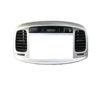 Accessoires De Voiture Pour Hyundai Accent 2006-2011 Sortie D'air Du Tableau De Bord Cadre Extérieur De La Buse De Ventilation Du Tableau De Bord Grille Panneau Décoratif(Middle)