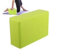 Accessoires de yoga - Yoga en bambou | Homme, léger, résistant aux odeurs, accessoire d'entraînement extra ferme avec bords confortables, 2 blocs de yoga doux et antidérapants de 22,9 x 15,2 x 10,2 cm