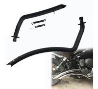 Accessoires d'échappement Pour H-ONDA Pour Shadow VT750/ Pour Spirit 750/ Phantom VT750C VT750C2 VT750C2B VT750DC ACE750 Pour Pour Aero 750 Moto Silencieux D'échappement(Nero)