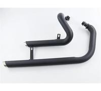 Accessoires d'échappement Silencieux D'échappement En Acier Inoxydable Pour Moto Pour Y-AMAHA Virago XV125 XV250 V-Star Dragstar XV 125 250(Nero)